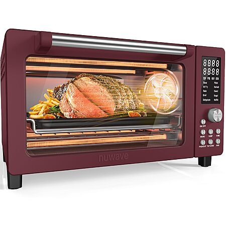 [Prime]Nuwave Bravo Pro 10-in-1 Smart Air Fryer Toaster Oven – 21QT, 1800W (Various) $119.99 + Free S&H at Amazon