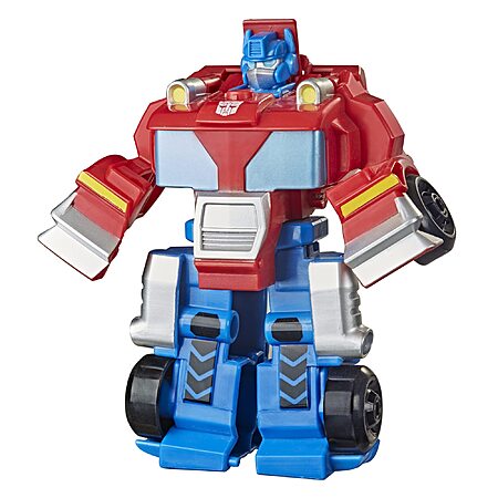 [Prime] $6.99: Transformers Rescue Bots Academy Optimus Prime 4.5” Action Figure – Kids Converting Robot Toy (Amazon Exclusive)