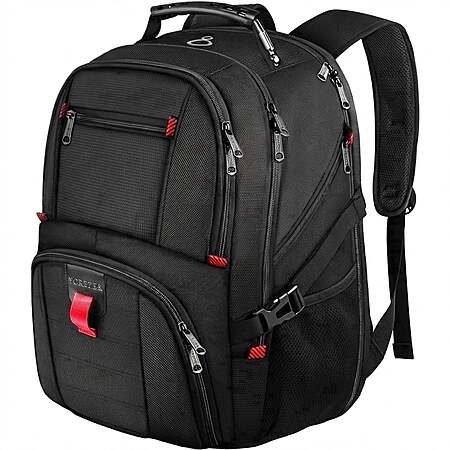 Yorepek 30L Extra Large Travel Backpack (Fits up to 17" Laptops) $20.65