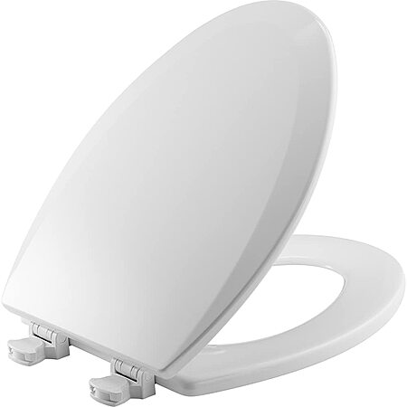 Bemis Wood Elongated Toilet Seat (White) $9.45