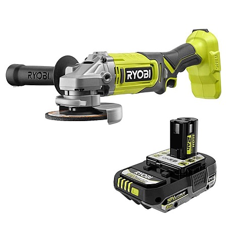 RYOBI ONE+ 18V Cordless 4-1/2" Angle Grinder w/ 2Ah HP Battery $53.95 + Free S&H