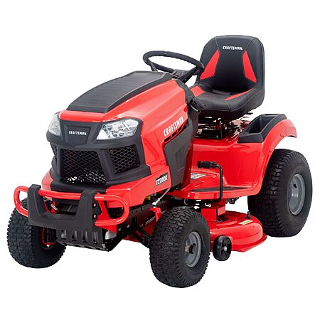 $2199: CRAFTSMAN T2200K Turn Tight 42-in 20 -HP V-twin Gas Lawn tractor CM13APA9ZSA93 at Lowe's, Free Pickup