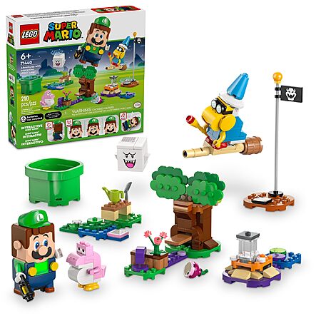 210 pcs LEGO Super Mario Super Mario Adventures with Interactive Luigi Toy (71440) $37.99 + Free S&H at Amazon