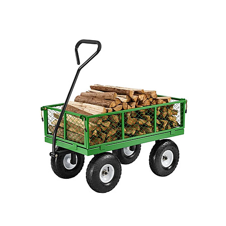VEVOR Steel Garden Cart w/ 680-Lb Load Capacity $55.70 + Free S&H