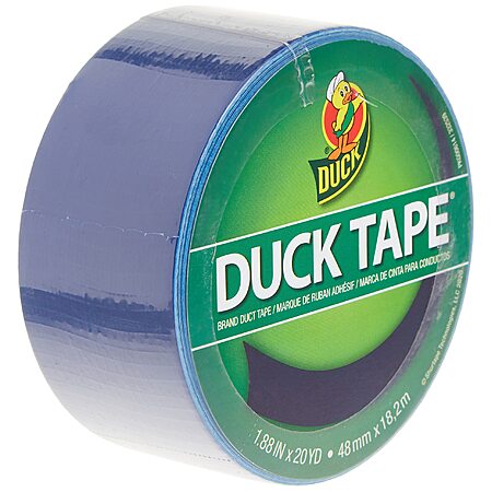 20-Yd x 1.88" Duck Color Duct Tape (Blue) $3.50