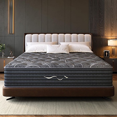 $603: Babo Care KING Firm Hybrid Gel Memory Foam 14 in. Mattress Plush Tight Top Anti-UV Fabric at HomeDepot