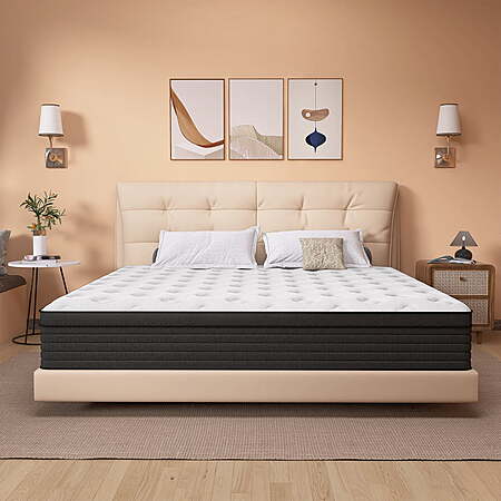 Mulinature 14 inch King Hybrid Mattress in a Box $224 + Free S&H at Walmart