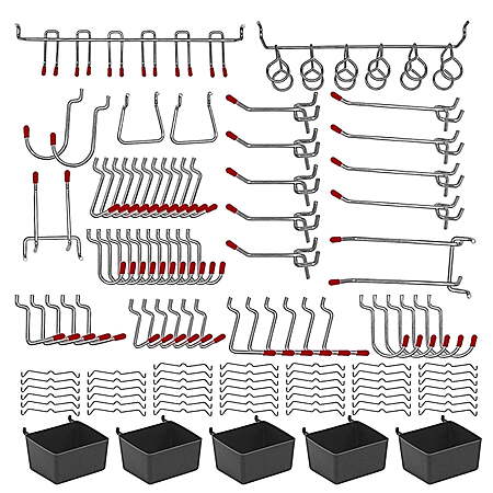 $17.99: BN-LINK 114PCS Pegboard Organizer Kit with Metal Hooks at Walmart.com
