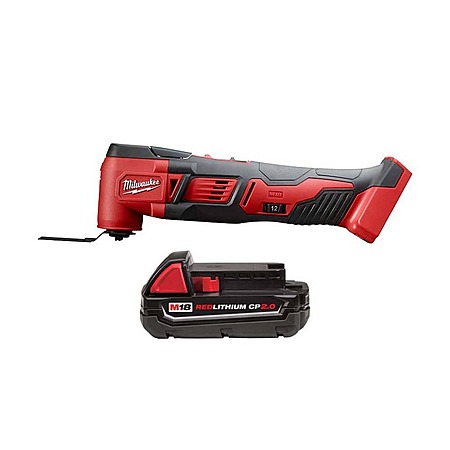 $139: Milwaukee M18 18V Lithium-Ion Cordless Oscillating Multi-Tool (Tool-Only) with 2.0 Ah Compact Battery at HomeDepot
