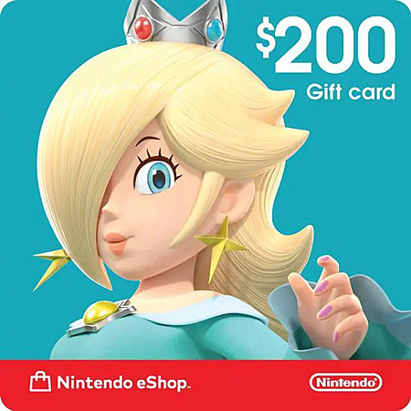 $200 Nintendo eShop eGift Card (Email Delivery) $173.50