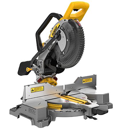 DEWALT 20V MAX XR 10 in. Double Bevel Fixed Miter Saw Kit (DCS714WW1) $399 + Free S&H at Amazon