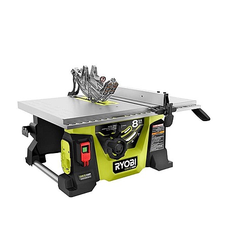 RYOBI ONE+ HP 18V Brushless Cordless 8-1/4 in. Compact Portable Jobsite Table Saw (Tool Only)