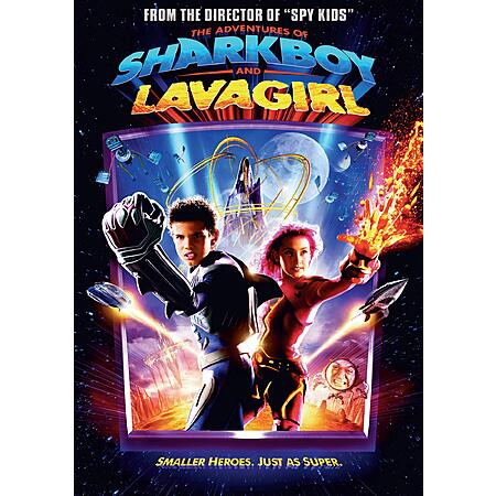 The Adventures of Sharkboy and Lavagirl(DVD) $6.49 + Free S&H w/ Prime or $35+