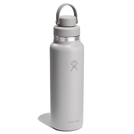 40-Oz Hydro Flask Wide Mouth Insulated Water Bottle w/ Flex Chug Cap (2 Colors)