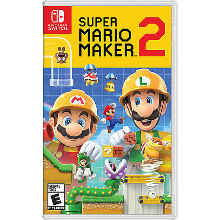 Super Mario Maker 2 - Nintendo Switch(Physical/Digital) $41.99 + Free Shipping at BestBuy