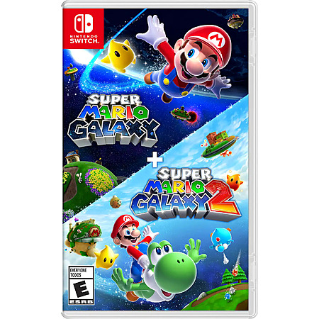 Super Mario Galaxy + Super Mario Galaxy 2(Nintendo Switch, Physical/Digital) $48.99 + Free Shipping at BestBuy