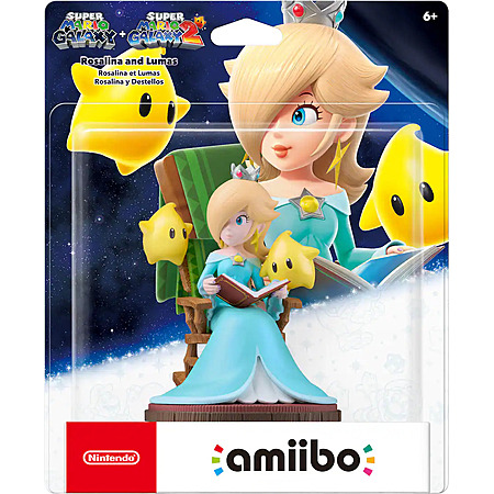 $24.49: Nintendo - amiibo - Rosalina and Lumas - Super Mario Galaxy + Super Mario Galaxy 2 Series at BestBuy