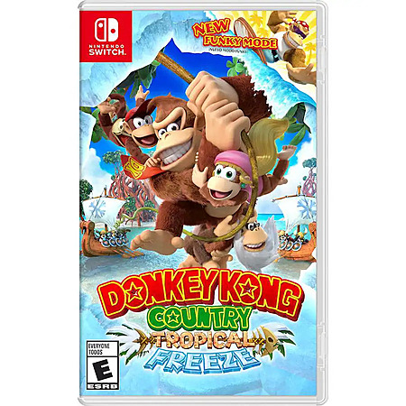 Donkey Kong Country: Tropical Freeze(Nintendo Switch,Physical/Digital) $41.99 + Free S&H at BestBuy