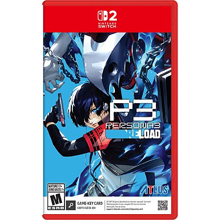 Persona 3 Reload: Launch Edition (Nintendo Switch 2, Game-Key Card) $30