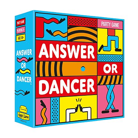 $6.43: Hygge Games - Answer or Dancer Trivia Dance-Off Family Fun Party Game for Ages 14+ at Amazon