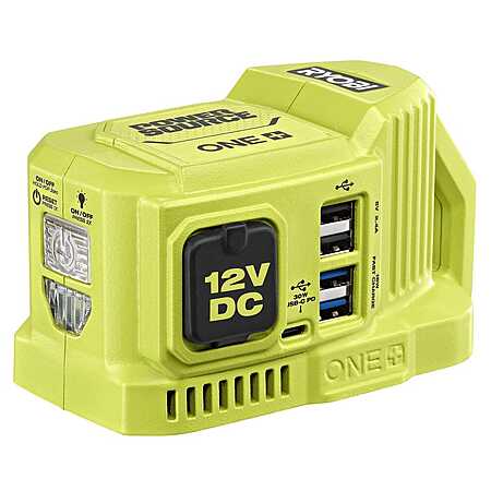 $49: RYOBI 18V ONE+ 120-Watt Portable Battery Inverter Power Source with 12-Volt Outlet (Tool Only) at HomeDepot