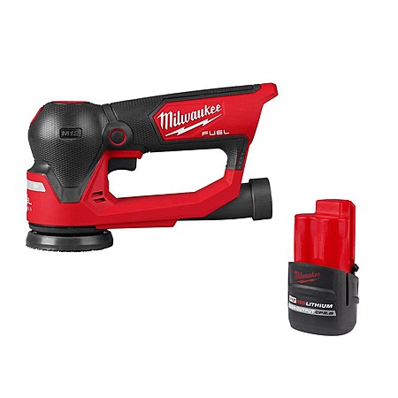 Milwaukee M12 FUEL 3" Brushless Random Orbital Detail Sander w/ 2.5Ah Battery $164 + Free S&H