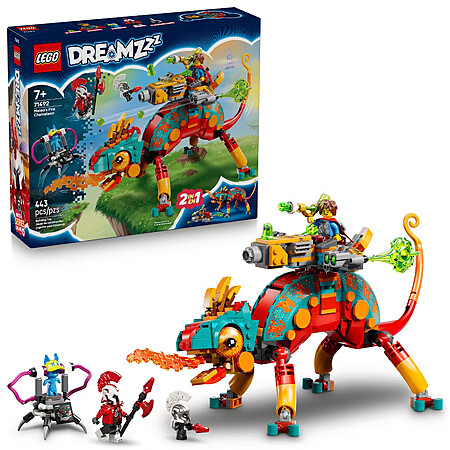 443 Pcs LEGO DREAMZzz Mateo’s Fire Chameleon Kids Toy (71492) $24.74 + Free S&H at ebay