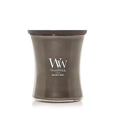 $10.87: WoodWick Melanite Mist Scented Candle, Precious Metals Collection, 9.7oz at Amazon