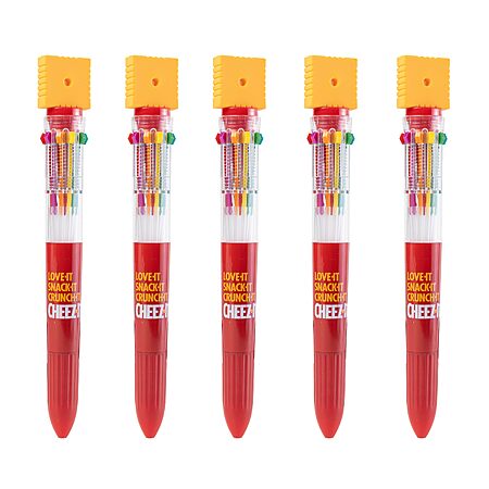 5-Pk Novelty Candy & Snack Brand Multi Color Ballpoint Pens(CheezIt) $7.32 + Free Shipping w/ Prime or on $35+