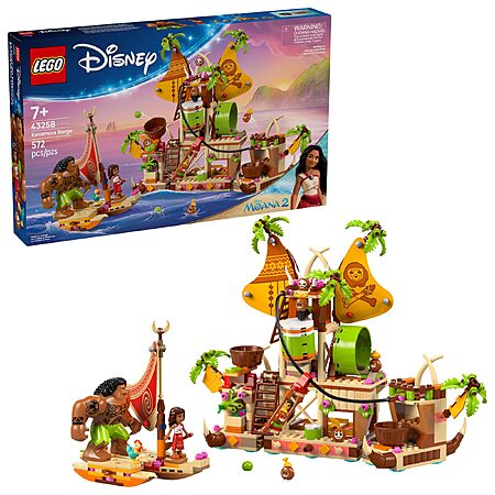 572 Pcs LEGO Disney Moana 2 Kakamora Barge Kids Toy(43258) $42.69 + Free S&H at Amazon