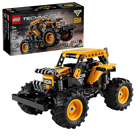 218 Pcs LEGO Technic Monster Jam DIGatron Pull-Back Monster Truck ...