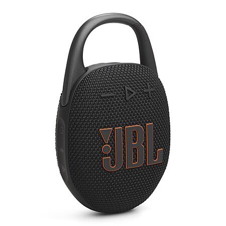 $49.24: JBL Clip 5 Portable Bluetooth Speaker, Waterproof, 12-Hour Playtime, Black/Squad at Amazon