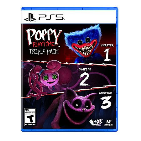 Poppy Playtime Triple Pack (PS5) $17.99 + Free S&H w/ Prime or $35+