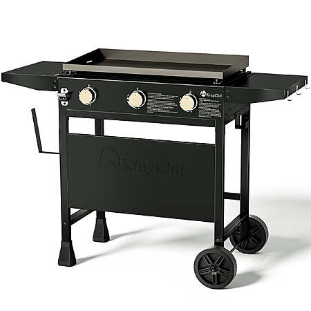 KingChii 3-Burner 27" Propane Griddles Outdoor Flat Top Gas Grill Griddle $165.99 + Free S&H at Walmart