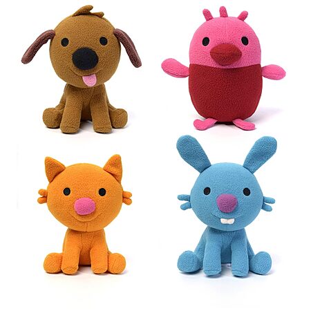 $6.42: Sago Mini Plush Gift Pack with 4 Stuffed Animals & Transforming Playhouse at Amazon