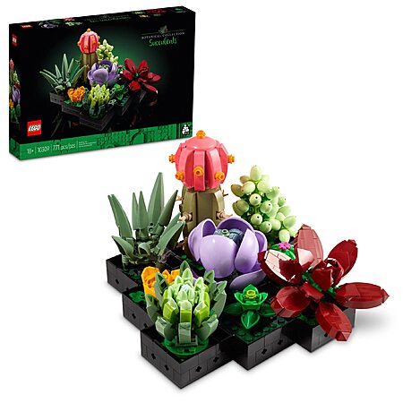 771 Pcs LEGO Botanical Collection Succulents Building Set (10309) $32.99 + Free S&H w/ Prime or $35+