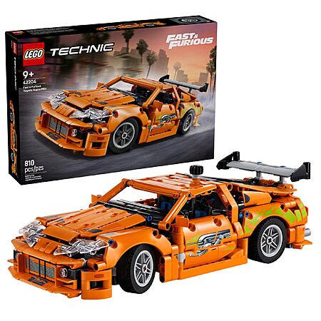 810-Pc LEGO Technic Fast & Furious Toyota Supra MK4 Building Kit $35.50 + Free S&H
