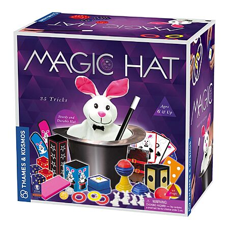 [AC] $22.19: Magic Hat Illusion Set, 35 Tricks, 44 Props, Ages 6+ at Amazon