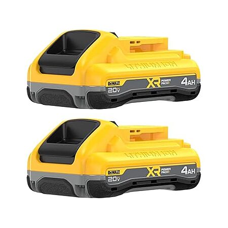 $92.99: Dewalt DCB2104-2 20V MAX XR POWERPACK Battery at Woot!