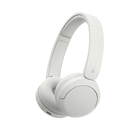 Sony WH-CH530 Wireless On-Ear Bluetooth Headphones with Microphone, White/Pink