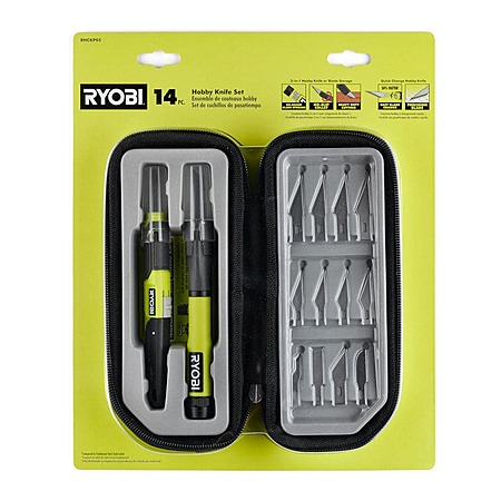 RYOBI 14-Piece Hobby Knife Set at HomeDepot