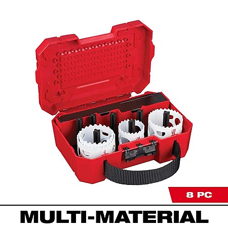 Milwaukee Hole Dozer Bi-Metal Hole Saw Kit (8-Piece) at HomeDepot