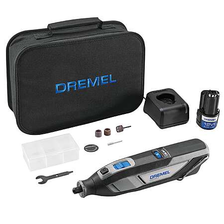 $79: Dremel 8240 Variable speed 12-volt 2 -Amp Multipurpose Cordless Rotary Tool Kit ( Battery Included and Charger Included ) Rubber | 8240-5 at Lowe's