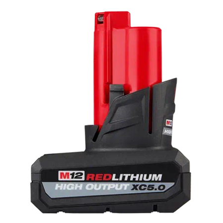 Milwaukee M12 REDLITHIUM High Output XC5.0 Battery - 2026-05-30