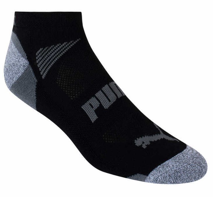 Costco Members 10 Pairs PUMA Men s No Show Socks Black or White 5 for 30 or 11 Each Free S H