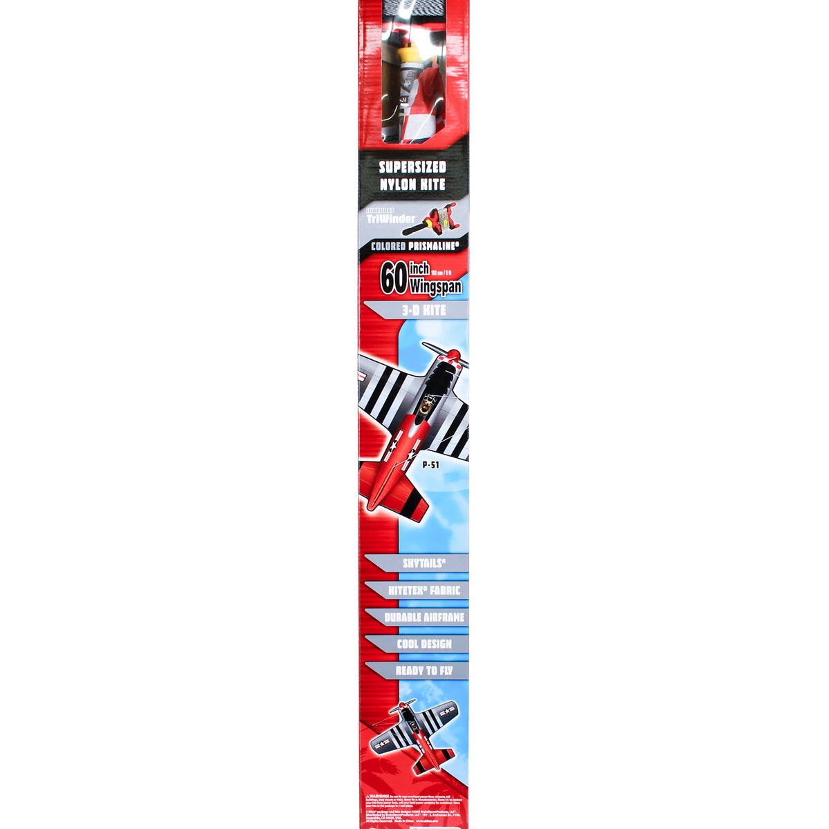 Costco Members 3D P51 Mustang SuperSized Nylon Kite 14.97