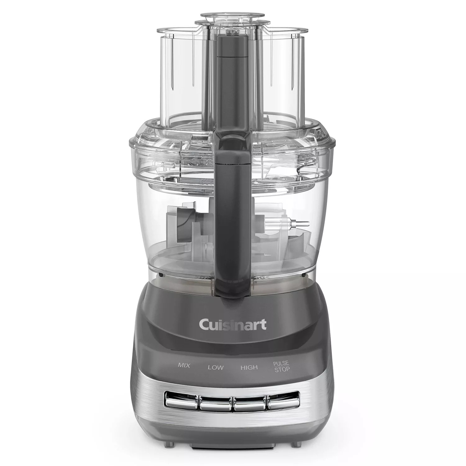 Cuisinart Core Custom 13-Cup Multifunctional Food Processor - Anchor Gray - FP-130AG: Stainless Steel Blades $80 Target.com $79.99