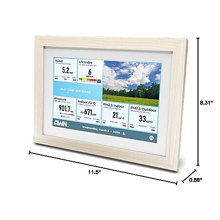 Amazon.com: Ambient Weather Network Weather Window : Patio, Lawn ...