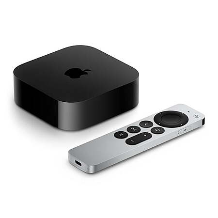 Apple TV 4K 128GB (3rd gen) Wi-Fi + Ethernet, MN893LL/A, 2022 - $129.99