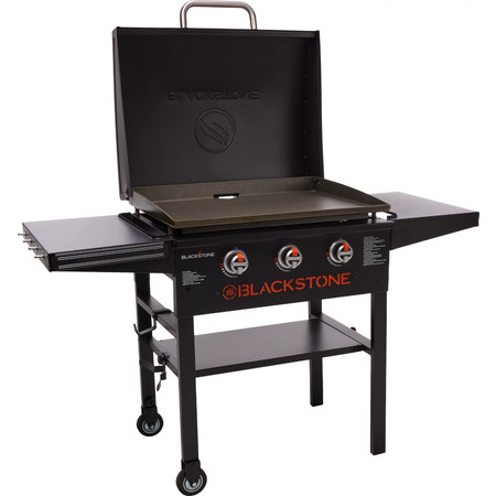 28" Blackstone 3 burner with hood $229 (in app for purchase)